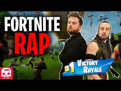 FORTNITE RAP by JT Music (feat. Fabvl & Divide) – "Never Give Up"