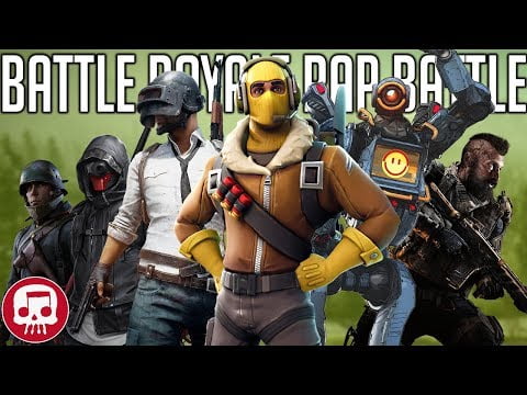 BATTLE ROYALE RAP BATTLE by JT Music, Nerdout, Fabvl, Neebs Gaming, Rockit Gaming & GameboyJones