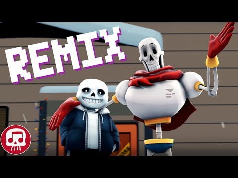 Sans and Papyrus Song [REMIX] by JT Music (feat. DHeusta) – "To The Bone"